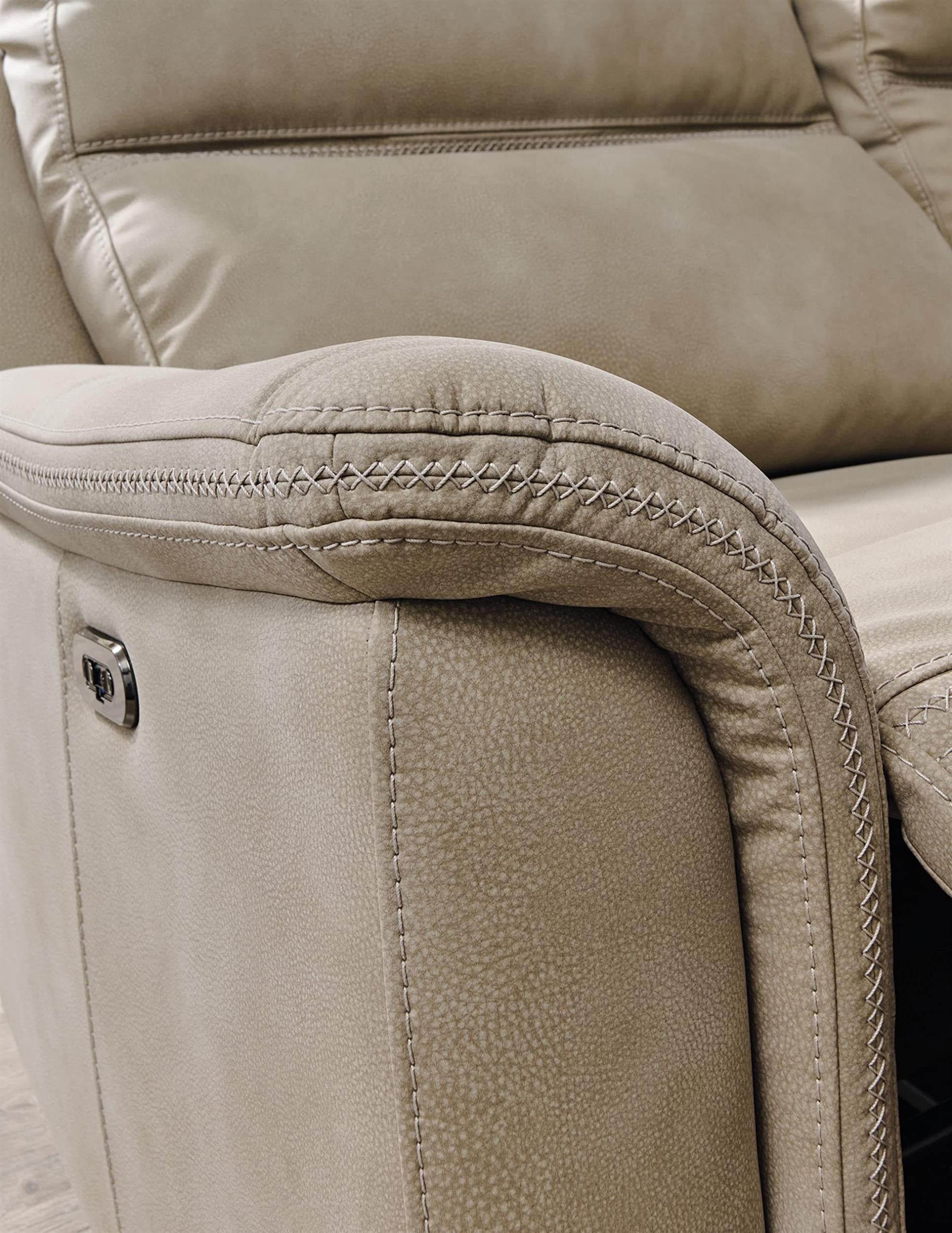 Signature Design by Ashley Next-Gen DuraPella Sand Power Reclining Sofa