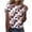 Multicolor#7, variant on ShiShine Women's 4th of July Shirts Crew Neck USA Flag Short Sleeve Retro Loose Patriotic Anniversary Patriotic Tops S-5XL
