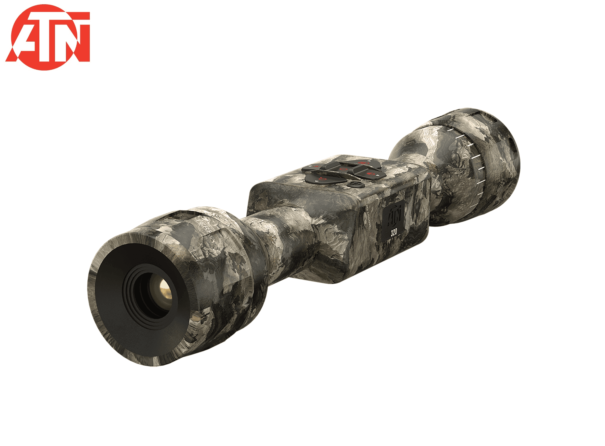 ATN Thor-LT, 320 2-4x Thermal  Scope Mossy Oak Elements Terra
