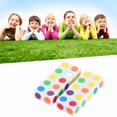 thumbnail image 4 of 6 20pcs Color Dot Dice 6 Color Dice de Enseñanza de Ángulo Recto para Juegos de Mesa Enseñanza digital, 4 of 7