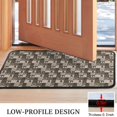 thumbnail image 3 of Multicolor Bigfoot and Checkerboard Pattern Door Rugs,Washable Non Slip Door Mats Indoor,Decorative Door Mats,Entry Mat Indoor for Entrance,Bedroom,Kitchen,Bathroom,30"x17", 3 of 6