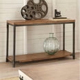 thumbnail image 3 of Pemberly Row Table Console Industrielle en Miel Brun Antique, 3 of 4