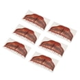 thumbnail image 2 of 6pcs Big Mouth Tattoo Sticker Scary Waterproof Sweatproof Horror Temporary Halloween Face Tattoos Sticker Type 2, 2 of 14