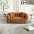 thumbnail image 2 of DreamBuck Bean Bag Chairs, Bean Bag Loveseat with Resilience Foam, Oversized Sofa Chair with Ultra-Soft Microfiber Cover, Lazy Sofa Chair Square Recliner Sofa for Living Rooms, Bedrooms, or Dorms, 2 of 9