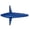 navy blue, variant on Plane Shape Boats Fishing Lure Sea Fishing Hard Baits Trolling Bird Fishing Lures Trolling Bird Shaped Teaser Tackle