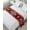 Red, variant on Bed Runner for Queen Size, Red Boho Decorative Scarf Throws for Foot of Bed, Neutral Tribal Ethnic Abstract Geometric Motifs Luxury Bedding Protector Slipcover Bedrunners for Hotel/Home, 83 x 20 Inch