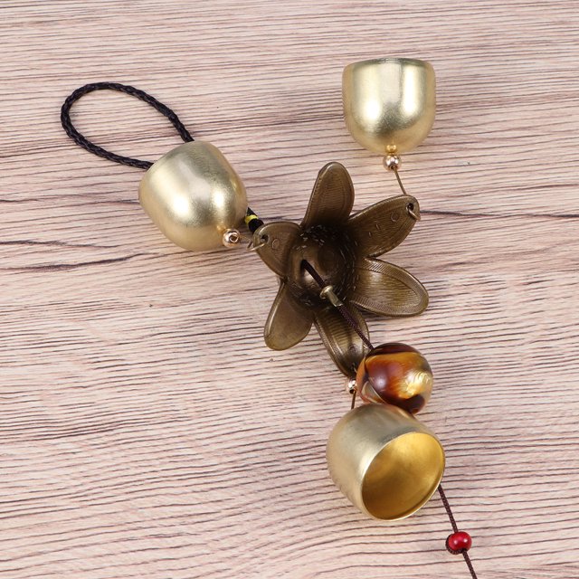 unbranded Wind Chime De Dorado Para Colgante Con Material Premium Sin Olor Químico