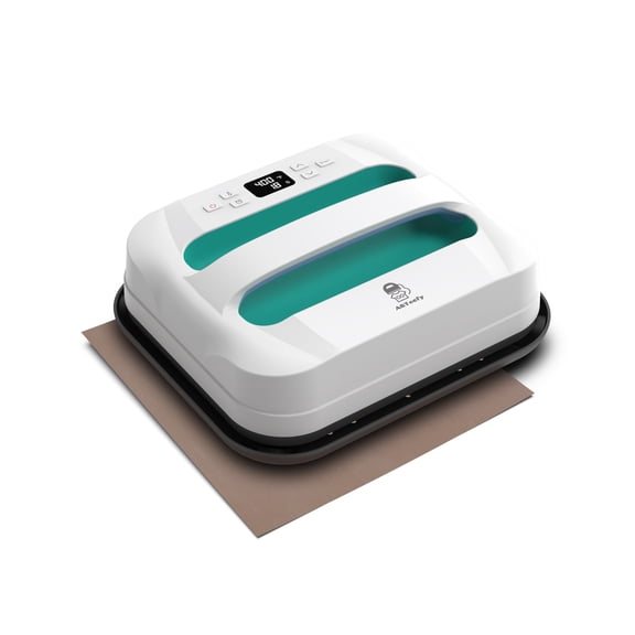 ARTeefy HP3 12" x 10" Portable Heat Press Machine for T-Shirts, Sublimation and HTV Vinyl, Green
