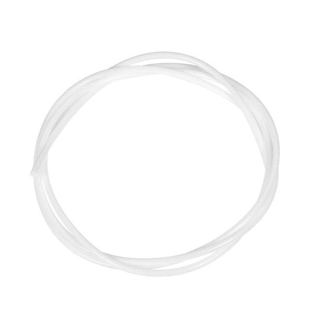 Tubo Uxcell ID 2mmxOD 4mm 4.92Ft PTFE para filamento de 1.75 para impresora 3D blanca