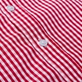 thumbnail image 4 of ibuvkizy Men's Plaid Button Down Shirts Cotton Long Sleeve Dress Shirts Casual Fashion Solid Color Regular Fits Gingham Shirt Tops for Men Red S, 4 of 7