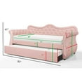 thumbnail image 6 of GALAXY HOME FURNISHINGS USA Abby Daybed Pink, 6 of 6
