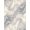 Blue Grey White, Pattern 2, variant on ODIKA Large Slate Grey Veined Flowing Lines Mottled Farmhouse Abstract for Queen Size Bedroom, Under Bed, Master Suite, Foldable Easy Care