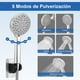 thumbnail image 2 of Regaderas para Baño con Brazo Extensible, 10" Cabeza de Ducha con Shower Head de Mano, [No Requiere Perforación], Regadera de Telefono para Baño de Alta Presion, con Accesorios, para Hogar, Hotel, 2 of 7