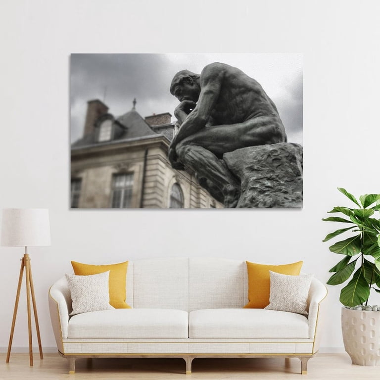 Auguste Rodin Dancing Figure Canvas Print – Elegant Wall Art