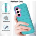 thumbnail image 4 of Asuwish Phone Case Compatible with Samsung Galaxy S24 Plus/S25 Plus S24+ S25+ 5G Hybrid Rugged Shockproof Hard Protective Drop Proof Full Body Heavy Duty Mobile Cell Cover for 24 25 + Women Men Green, 4 of 7