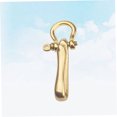 thumbnail image 3 of OULII 1Set Horseshoe Buckle Keyring Metal Slide Buckles for Women Daily, 3 of 8