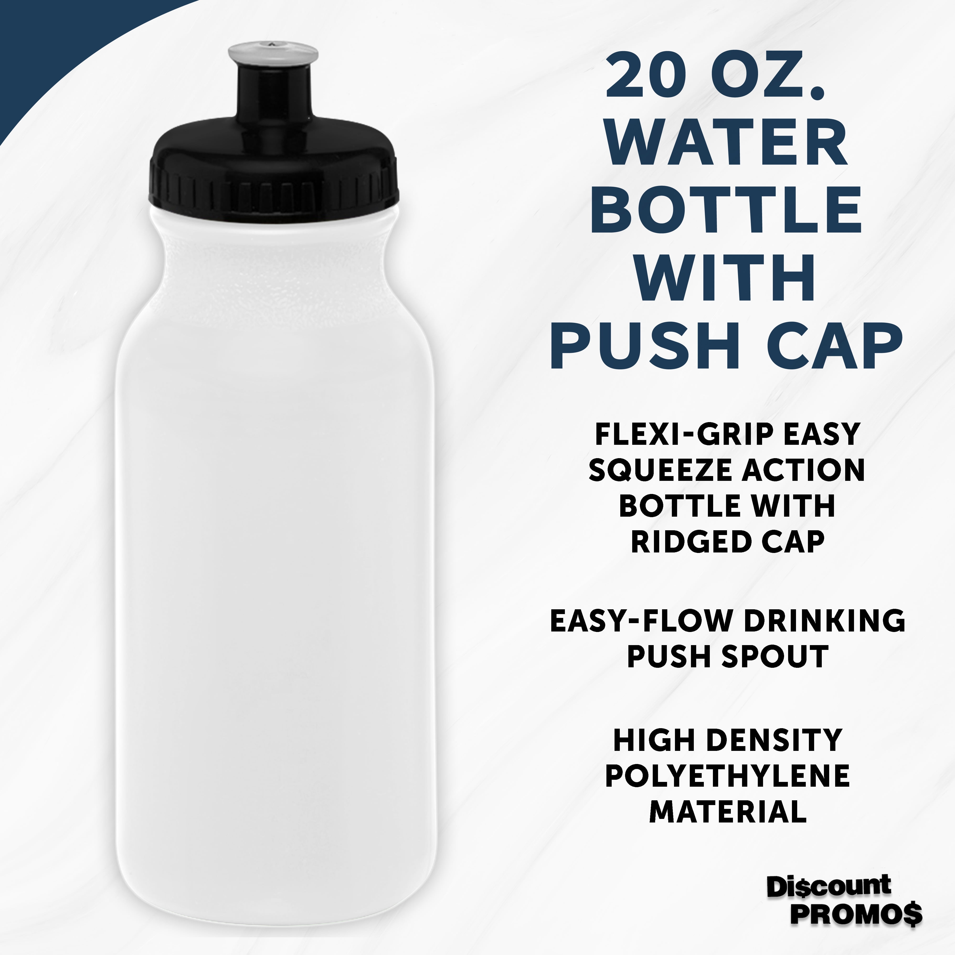 Imprinted : Refresh Clutch Water Bottle - 20 oz. 127005-20