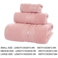 thumbnail image 2 of Bath Towels Set, Ultra Soft Cotton, Highly Absorbent, Quick Drying, for Bathroom and Home Use, Multicolor, 2 of 9