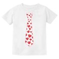 thumbnail image 1 of Tstars Boys Unisex Valentine's Day Shirts for Kids Love Red Hearts Tie Gift for Valentine's Day Love Gift Idea for Boy Youth Kids T Shirt, 1 of 7