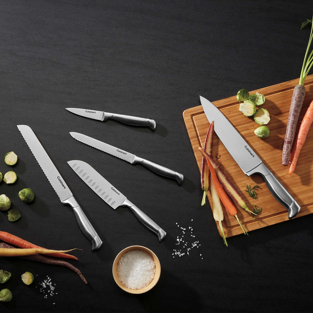cuisinart stainless steel knives