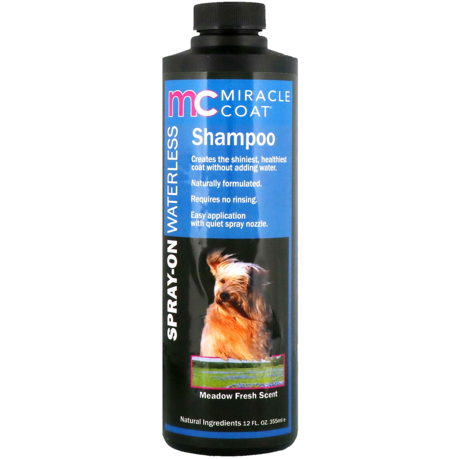 Miracle Care Miracle Coat SprayOn Waterless Shampoo For Dogs Meadow