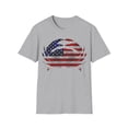 thumbnail image 2 of Crab USA Flag Crabbing Crab Fishing Crabs Lover Crab Eater TShirt, 2 of 5