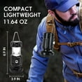thumbnail image 3 of 2024 Upgrade Solar Lantern Rechargeable Fan, Portable & Collapsible Lightweight LED Camping Lantern for Power Outages Flashlight Survival Kits for Outdoor Tent Emergency Essentials Cool Gifts for Men, 3 of 8