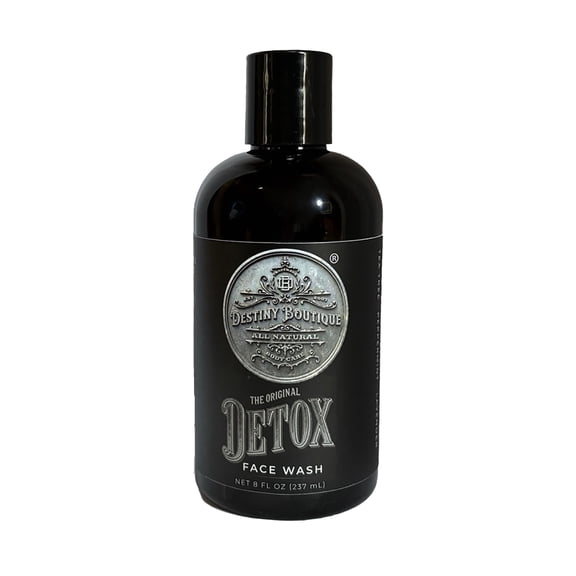 Destiny Boutique Charcoal Facial Detox Wash, 8 Fl Oz