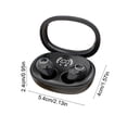 thumbnail image 2 of InsCrazy Wireless Headphones In Ear Surround Sound Low Latency High Battery Fast Second Connection Type-C on Clearance, 2 of 7