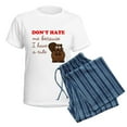 thumbnail image 5 of CafePress - Dont Hate Pajamas - Women's Short Sleeve Print T-Shirt and Pants Light Cotton Pajama Set, 5 of 7