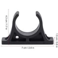thumbnail image 5 of Soporte para remo, clips para paleta de kayak, clips para soporte de paleta para kayak, 1 par de clips para soporte de remo chapados duraderos, reemplazo para kayaks, canoas, botes de remos, 5 of 5
