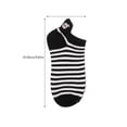 thumbnail image 3 of 5 pares de calcetines tobilleros para niña, creativos, cortos y elegantes, con estampado de vaca, 3 of 6