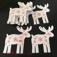 thumbnail image 2 of 10PCS Hanging Ornament Angel Deer Star Ornament Xmas Tree Decor for Christmas, 2 of 10