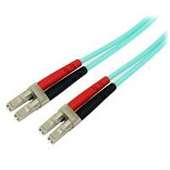 StarTech.com  2m 10GB Aqua Multimode 50-125 Duplex LSZH Fiber Patch Cable - Aqua - 2m