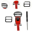 thumbnail image 6 of amleso Helmet Buckle Professional Multifunctional for Men Helmet Chin Strap Adapter Red, 6 of 10