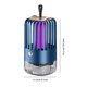thumbnail image 4 of Injueey Choque eléctrico Lámpara de plagas Colector de insectos Plástico portátil Hogar Dormitorio Interior Exterior Camping Seguridad Electrónica Azul, 4 of 6