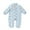 Z12-Light Blue, variant on XDZJLR Baby Girls Boys Jumpsuits Girl Boy Thick Warm Playsuit Romper Clothes Homewear Sleepwear Pjs Beige 0-3 Months