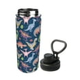 thumbnail image 2 of Cauagu Dinosaur Print 18oz Vacuum Insulated Stainless Steel Water Bottle,Coffee Travel Mug Spill Proof with Lid,Thermos Cup for Keep Hot/Ice Water Drinks, 2 of 7