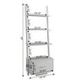 thumbnail image 4 of Convenience Concepts American Heritage Ladder Bookcase with File Drawer, White, 4 of 5