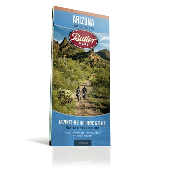 Best Dirt Roads in Arizona - Arizona Adventure Series Map