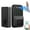 Black, variant on BEFUNZL palm recognition smart door lock, palm recognition password APP key unlock, automatic lock, easy to install