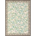 thumbnail image 6 of 5x7 Area Rug for Living Room Washable Botanical Print Bedroom Carpet Low Pile Ultra Thin Throw Cute Kids Nursery Rug Stain Resistant Indoor Rugs for Dining Room Entryway Office, Beige, 6 of 7
