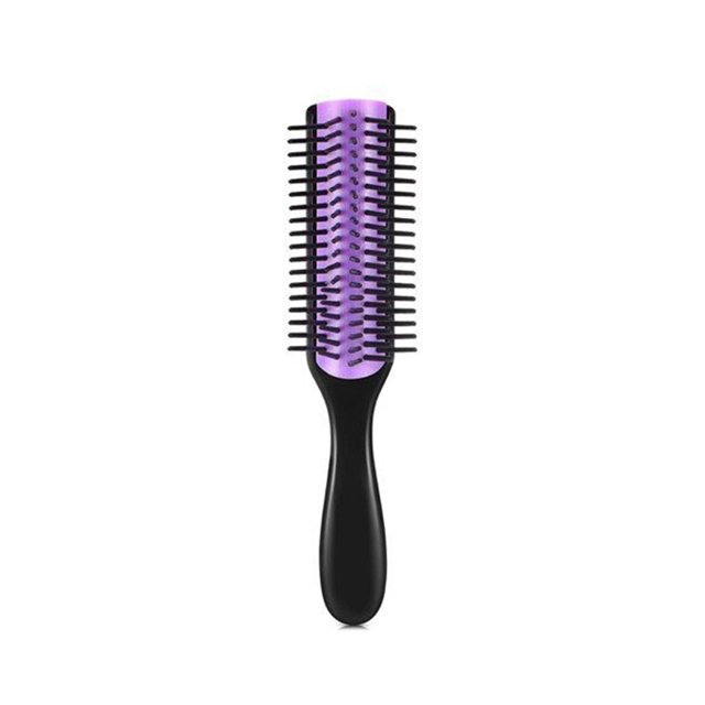 Cepillo de pelo desenredante de 9 filas para mujeres y hombres peines para masaje del cuero cabelludo herramientas de peluquería