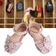 thumbnail image 4 of Zapatos de vestir con purpurina para niña zapatos de princesa con lazo y suela de goma proceso de estampado en caliente con cabeza redonda para la escuela ANGGREK  Otros, 4 of 7