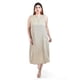 thumbnail image 4 of Vestido de lino con bolsillos Roman Fashion /Tallas Extras, 3830 (Beige) beige 42, 4 of 6