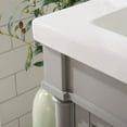 thumbnail image 6 of Furniture Home Decorative Bathroom, Washroom, Kitchen 24" Gray Sink Vanity, 6 of 7