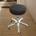 thumbnail image 6 of Round Stool Cover Dustproof Stretchable Cushion for Black, 6 of 10