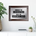 thumbnail image 6 of Embrace The Challenge, Seize The Opportunity, 12x9 Decorative Wall Plaque | Easel Mount Option | Inspirational Affirmation Wall Art, 6 of 8