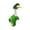 B, variant on 2026 Porch Goose Outfit 23 Inch Porch Goose Costume St. Patrick's Day Outdoor Garden Goblin Costume