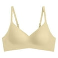 thumbnail image 4 of Siilsaa Women's Light Wireless T-Shirt Bra with ComfortFlex Fit and Comfort Foam Green,2XL, 4 of 4